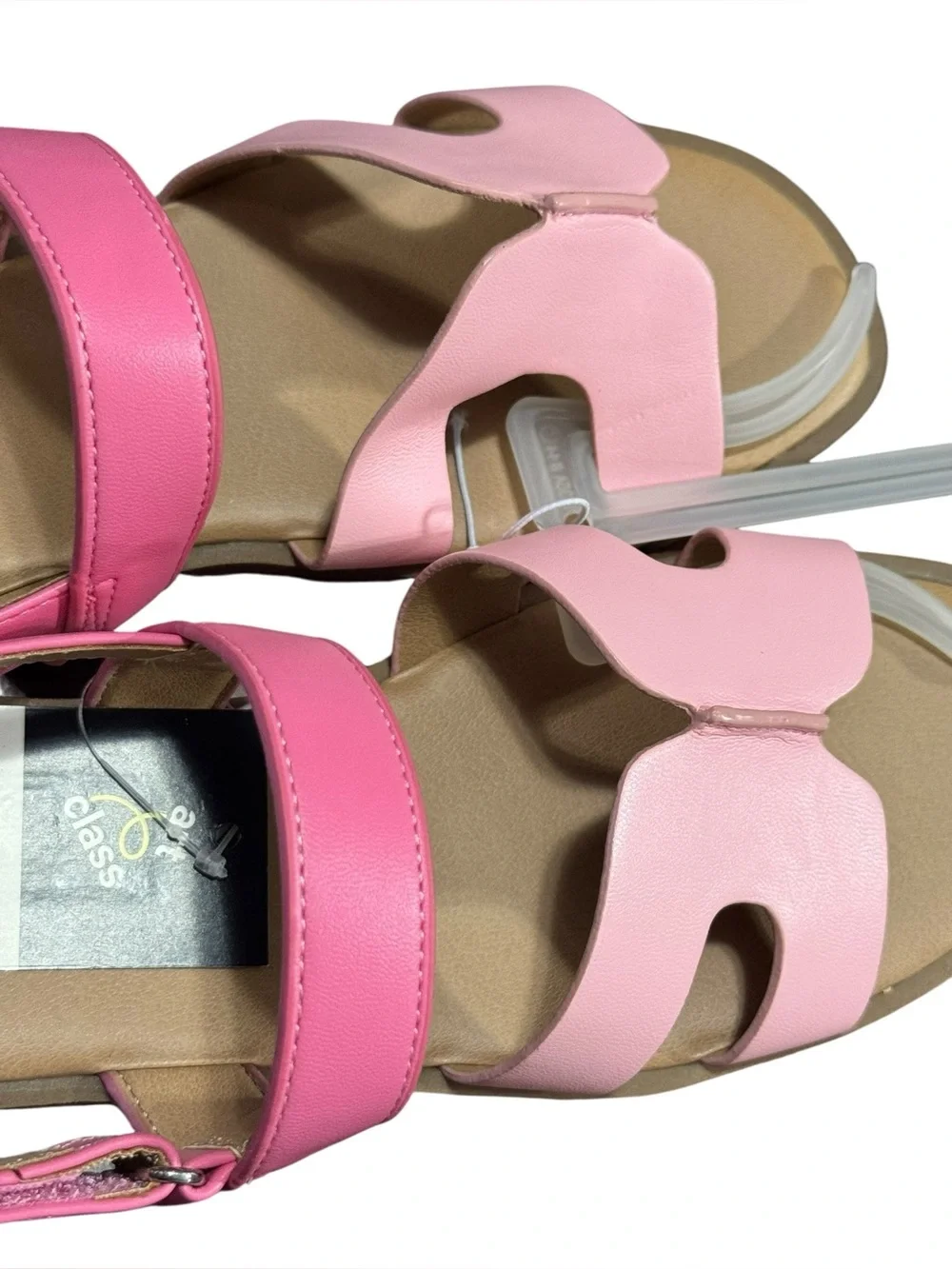 Art Class Sandals Girls Pink Ankle Strap Sz 4 NWT